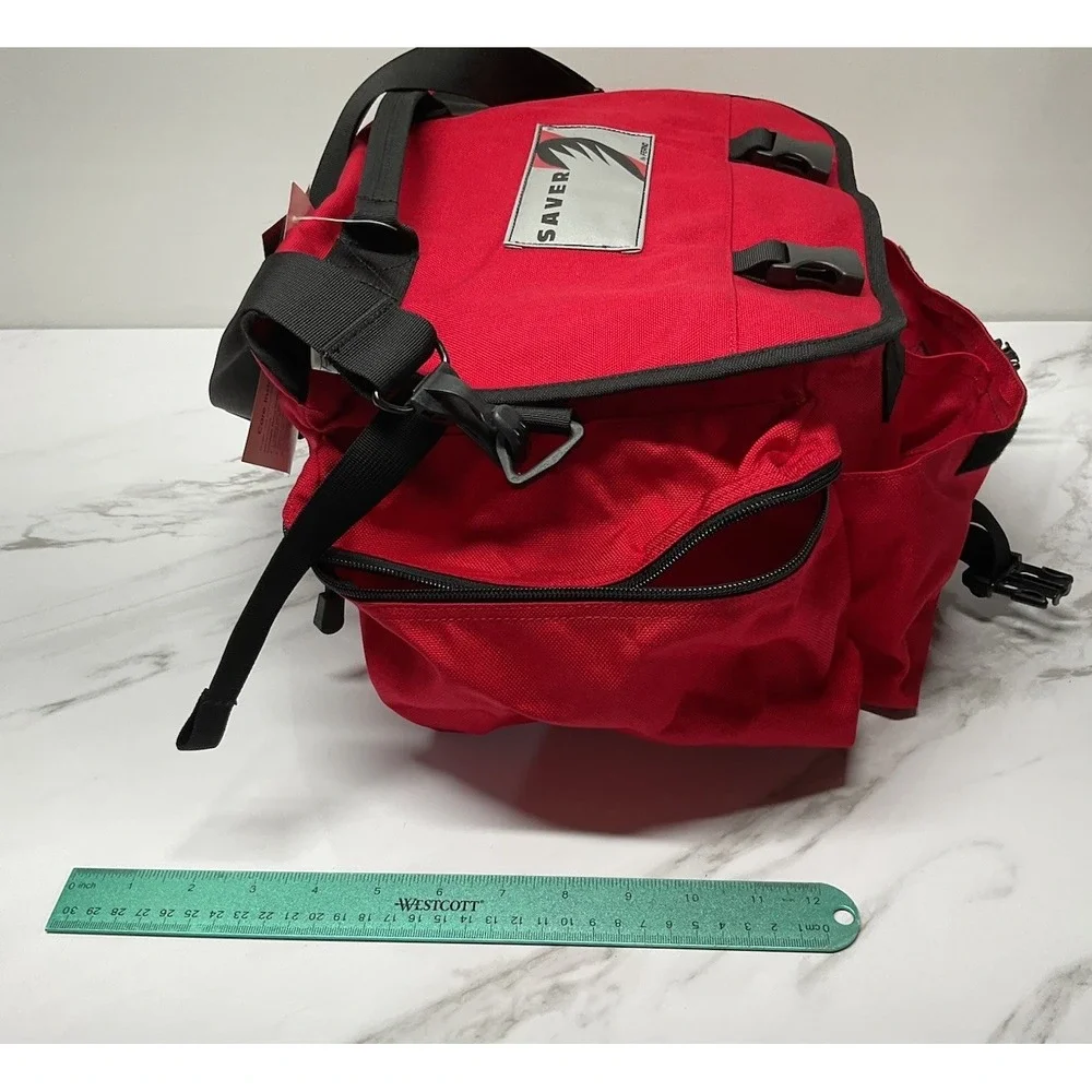 Ferno 2100 Saver First Responder Bag EMT EMS Medical Trauma Kit Red New W/ Tags